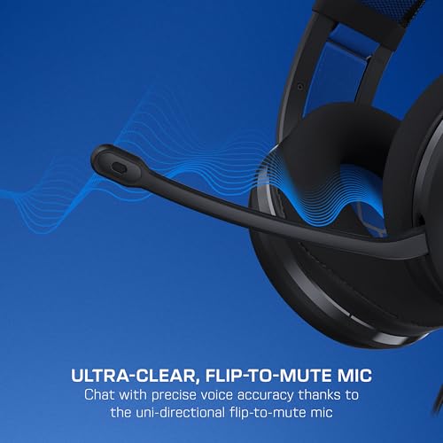 Image of Turtle Beach Atlas 200 Wired Multiplatform Gaming Headset for PS5, PS4, PC | PlayStation Licensed, 50mm Drivers, 3D Audio, Flip-to-Mute Mic, Memory Foam Earpads, Floating Headband, Lightweight, Black
