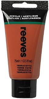 Reeves Acrylic Paint-75 ml, Terracotta, 75 ml