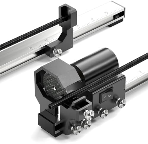 Electric Arrow Saw, Carbon Arrow Cutter with 2x Resin Saw Blade, Adjustable 4.3”-32” Archery Arrow Cutting Saw Tool with Precision Scale, Dust Cover, Aluminum Alloy Arrow Saw