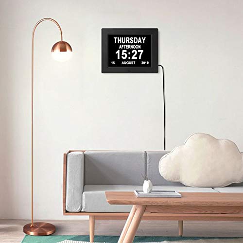 Ssini Clock With Day And Date For Elderly,Dementia Clock Large Digital Calendar Clock For Seniors Alzheimers Products Clocks White #TOP7