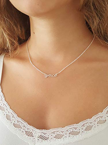 Custom Made Tiny Name Necklace 