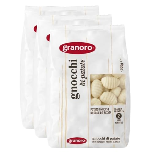 Granoro Italian Potato Gnocchi Pasta, Soft Traditional Potato Dumplings, Authentic