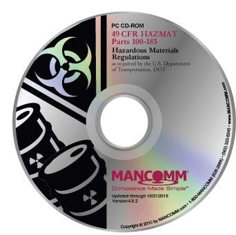 Mancomm Hazmat 49 CFR Parts 100-185 - CD - October 2019