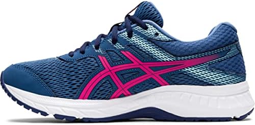 ASICS Women's Gel-Contend 6 Running Shoes, 7, Grand Shark/Pink GLO