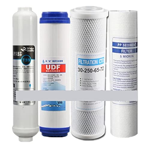 Filtre purificateur d'eau cuisine 4 pcs 10 pouces RO