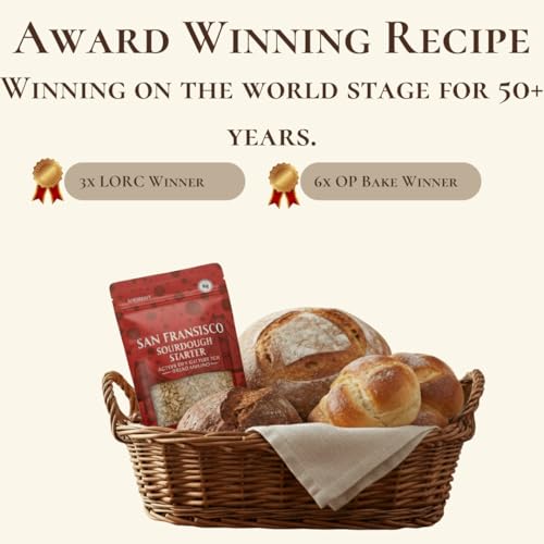 KozyKraft San Francisco-Style Dehydrated Sourdough Starter Culture, Dry Sourdough Starter Packet for Artisan Bread, Pizza & Baking, Shelf-Stable Starter (1 Pouch, 5g) - Thumbnail 7