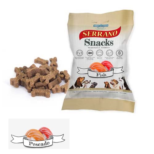 MDT SERRANO SNACK PERROS FOIE 100 GR