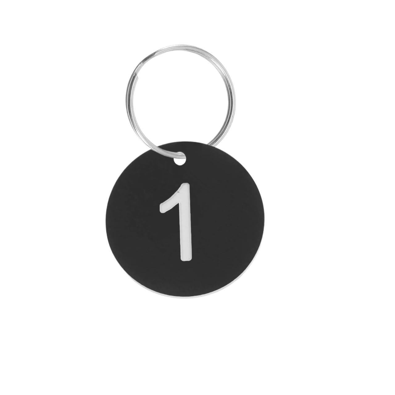 BTYQKZVPM Discs Table Numbers, Round Plastic Number Tags ABS 100PC for Keychains Bags Luggage Dorm Keys Pool