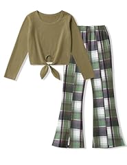 Army Green & Plaid