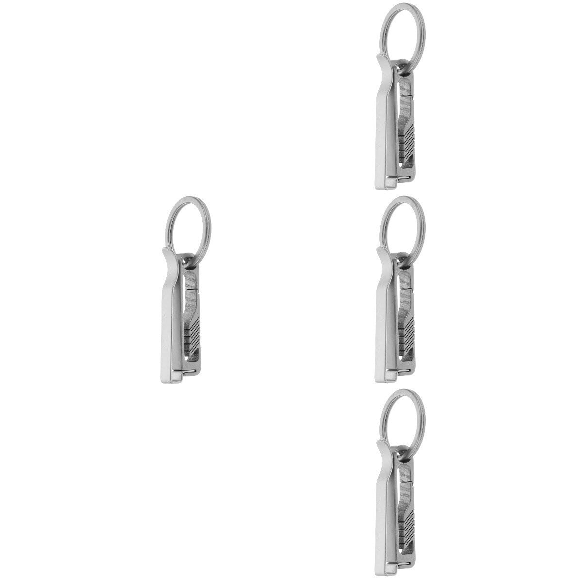 BESPORTBLE Gürtel Schlüsselanhänger Karabinerhaken Schwerlastgürtel für Männer Pocket Clip s karabiner Schlüsselanhänger-Karabiner Schlüsselanhänger mit Karabinerverschluss Titanlegierung