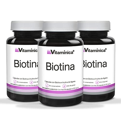 capsulas de biotina Marca AISSA VITAMINICA