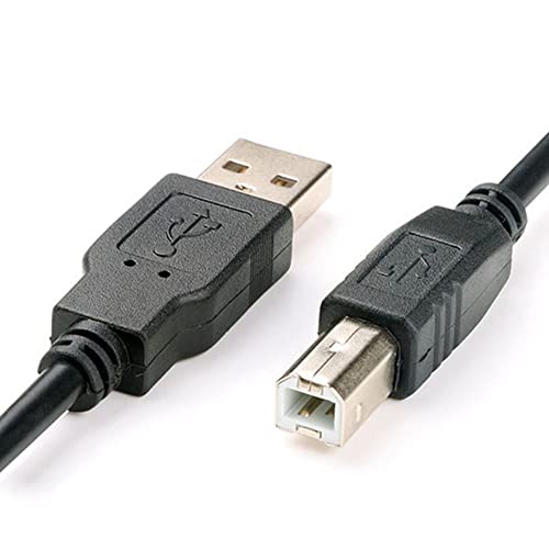 Blacell 6ft USB Cable for Canon PIXMA MG2520 Inkjet All-in-One Printer - Black