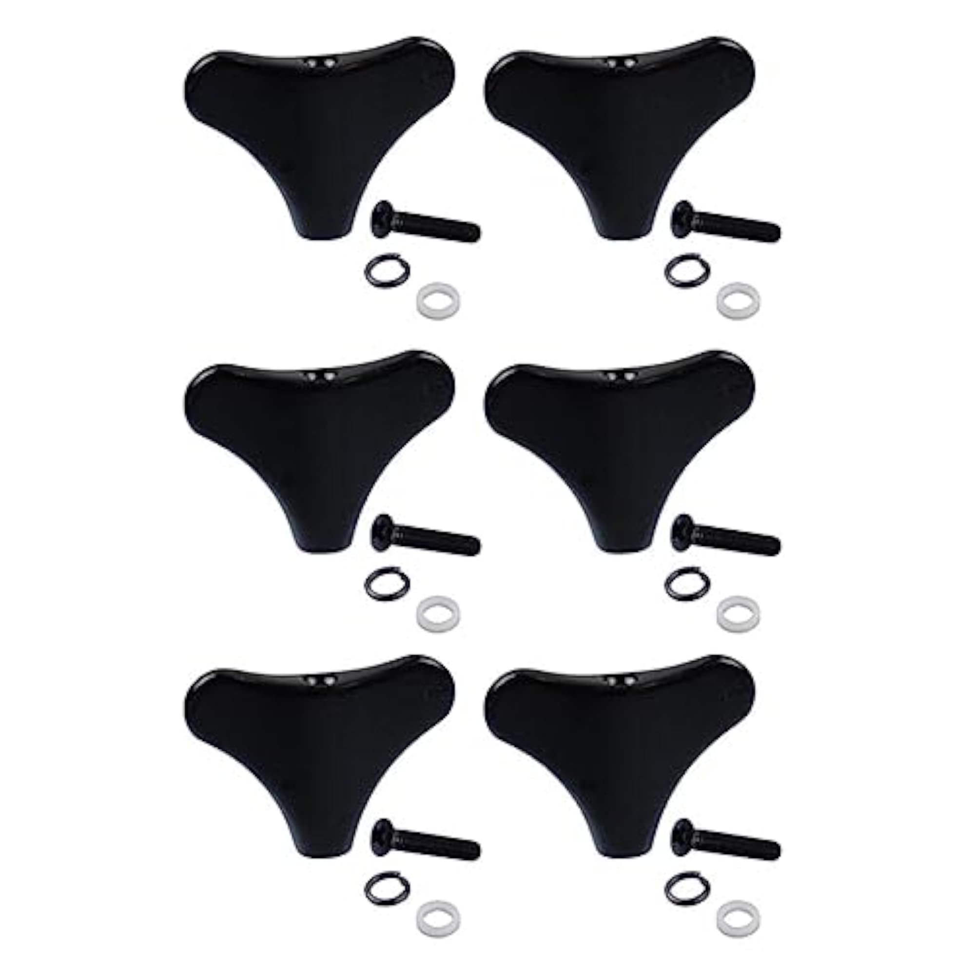 6pcs Bass Tuners Tuning Pegs Machine Head Button Knobs