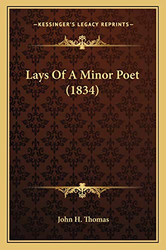 Lays Of A Minor Poet (1834)