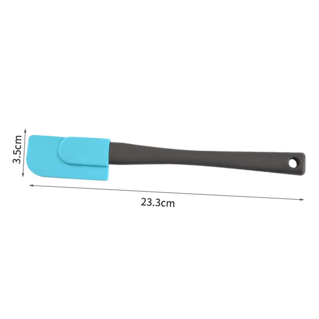 CIYODO 4PCS Silicone Wiping Jam Blade Multi Purpose Butter Slicers with Plastic Handle for Spreading Cream Cheese and Cake for Baking and Decorating Kitchen Utensils Random Color