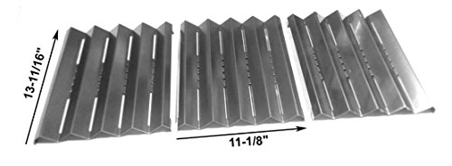 Grill Parts Zone Broil King 9453-54, 9453-57, 9453-64, 9453-64C, 9453-67, 94924, 94924S, 94927, 94927S Stainless Heat Shield