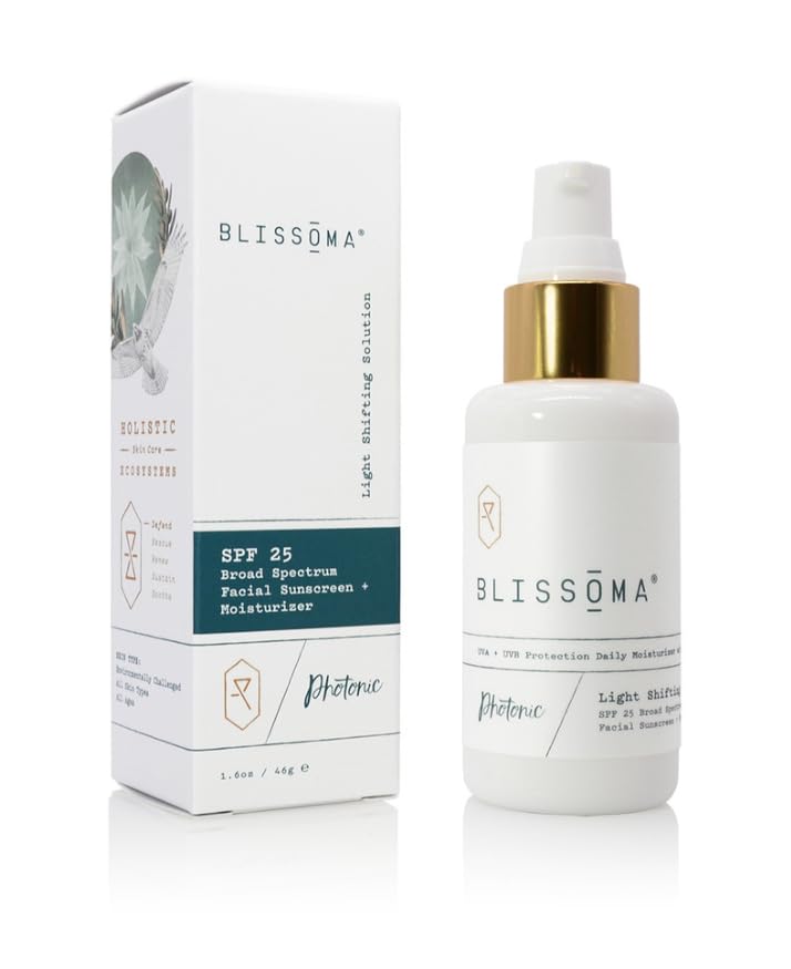 BLISSOMA PHOTONIC LIGHT SHIFTING SOLUTION SPF 25 FACIAL SUNSCREEN DAILY MOISTURIZER