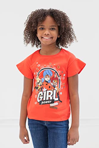 Miraculous Rena Rouge Cat Noir Ladybug Girls 3 Pack T-Shirts Little Kid to Big Kid2