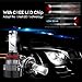 Sinoparcel H11 Low Beam/H9 High Beam LED Headlight and H8/H16/H11 Fog Light Bulbs - 6500K More Brighter - Halogen Replacement Conversion Kits,Pack of 2