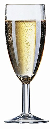 48 Sektgläser 0,1 geeicht 156 mm original Reims Arcoroc