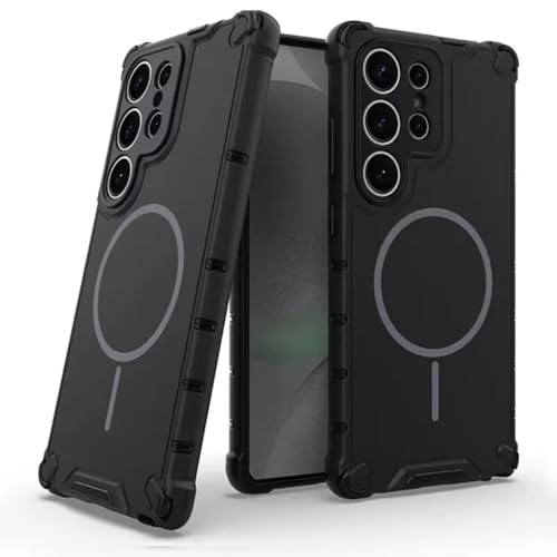 Coque luxueuse et tendance pour Galaxy S25+ noire premium