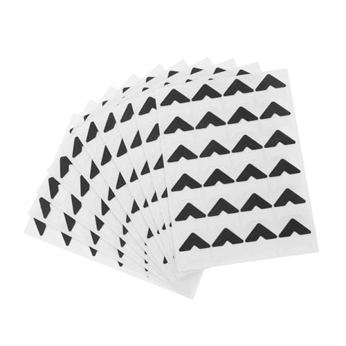 KALLORY Scrapbook Photo Albums Photo Corners Self-Adhesive Picture Corners Triangle Stickers for Journal