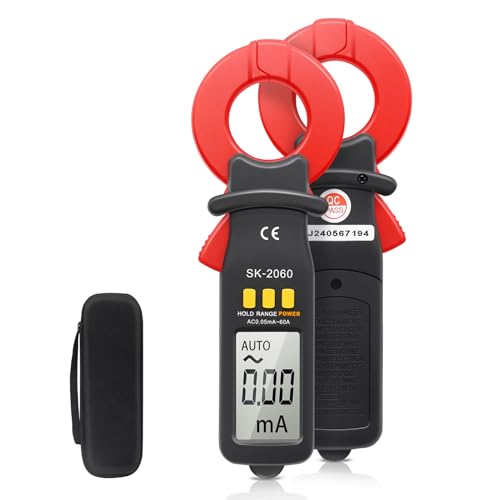 Pince ampèremétrique numérique de précision 60A SK-2060 testeur de fuite