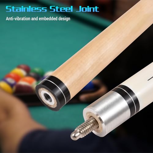 Taco de pool 147 cm con punta 13 mm de arce miniatura 3