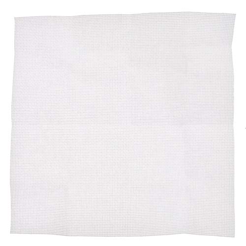 Kesheng Classic White Cross Stitch Aida Cloth Fabric, 9.8 by 9.8 Inch, 14 Count