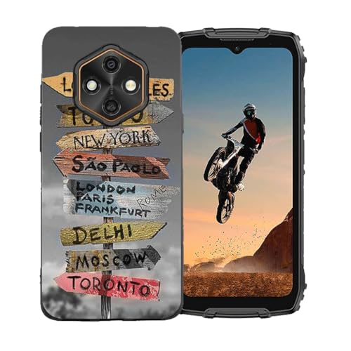 GYDQQKJ Ulefone Rugking 4 Pro �p�̃J�o�[ �A�\�t�g�V���R�[��TPU�\�t�g�P�[�X�o���p�[�V�F���v���~�A���ی�P�[�X���J�o�[ �p�� (6.65") - BST17