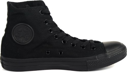 Converse Unisex Chuck Taylor All Star High Top Sneakers (11 D(M) US, Black Monochrome)4