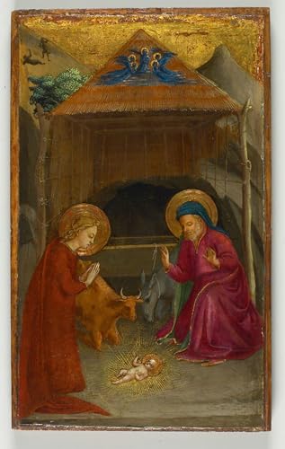 Peinture Poster Nativité Fra Angelico 60x90 : habillez vos murs vides