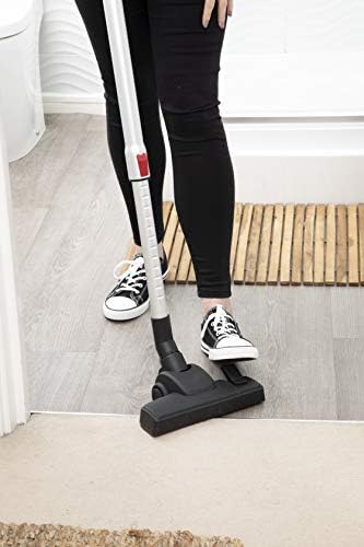 Daewoo FLR00038, Essential Corded Handheld Vacuum Cleaner with 0.8 L Easy-Empty Dust Tank and Cyclonic Suction, Includes Crevice, Upholstery Tools and Brushes, 7 m Cable with Wall Hanging Storage