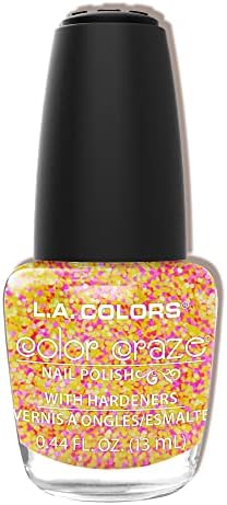 L.A. COLORS Color Craze Nail Polish, Fruity CNP645