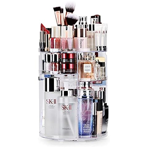 Auxmir Organizador de Maquillaje Giratorio 360 Cover