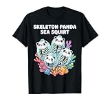 Skeleton Panda Sea Squirt Funny Marine Biology T-Shirt