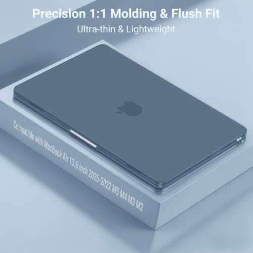 Image of MOSISO Compatible with MacBook Air 13 inch Case M5 2026 M4 M3 M2 2025-2022