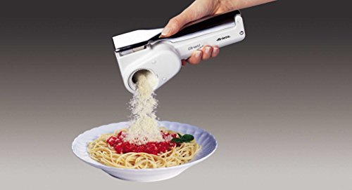Ariete 0044 Grati Metal Cordless Rechargeable Electric Grater White