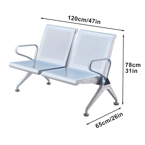 Silla de recepción cómoda para sala de espera que elimina la fatiga postural 3