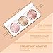 Pink Pearl Golden Champagne Bronze Rose Shimmer Glitter Highlighter Highlight Makeup Contour Powder,Glitter Face Illuminator Highlighter, Illuminator Make Up (Sunset Radiance Trio)