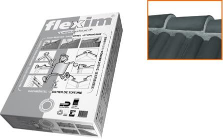Flexim Roof Mortar, Pack of 10 Strips, Approx. 9 kg for 3-5 Metres, Various Colours