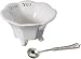 Mud Pie 4851027G Bowl, Green Olives, White