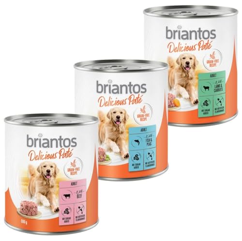 Briantos Delicious Paté 6 x 800 g Mix ¡a Precio Especial!