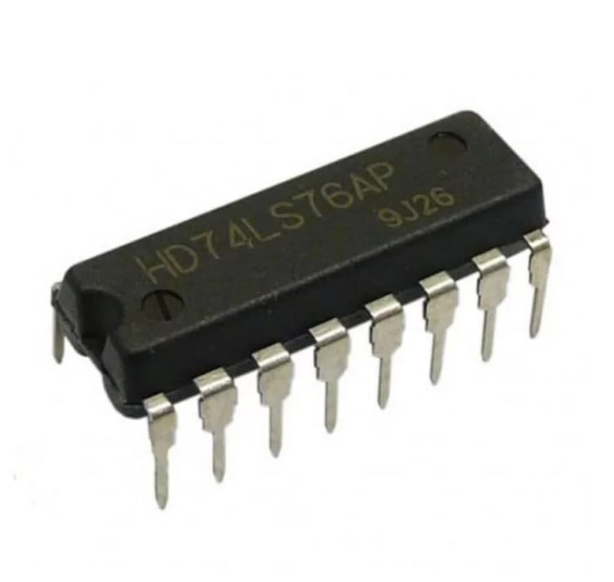 74 LS 76 IC - 74LS76 Dual J-K Flip-Flop IC with Set and Clear