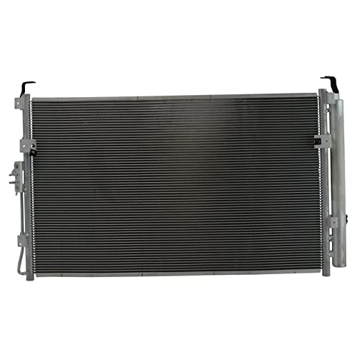 Image of TRQ Air Conditioning A /C Condenser Receiver Drier Compatible with 2007-2008 Hyundai Entourage 2006-2014 Kia Sedona KI3030118