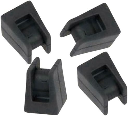 Supervac Arçelik OCD608B, OCD607YB, Beko HISG64120SD, AOCG64130DS, AOCG64130XDS ile Uyumlu Ocak Lastiği, 4 Adet, Siyah