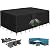 RICHIE Patio Furniture Covers - 600D Heavy Duty Waterproof Rectangle Table Cover, Lawn Furniture Set Covers for Outside Dining Table and Chairs Seating 111"L x 74"W x 28"H