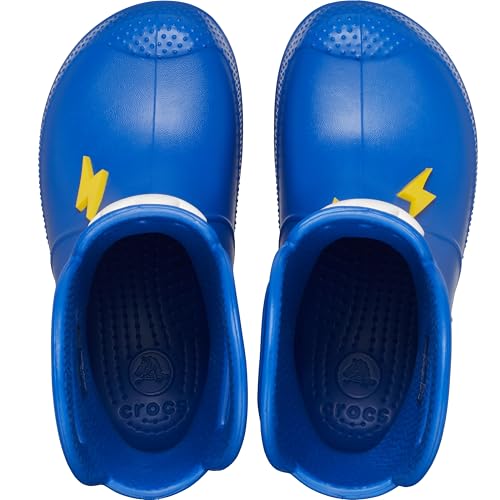 Image of Crocs Kids' Handle It Rain Boots | Waterproof Slip On Shoes | Kids' Rain Boots