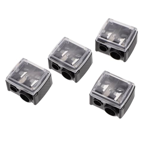 Housoutil Professional Makeup Pencil Sharpener Set Eyebrow Liner Sharpener Eyeliner Pencil Sharpener Makeup Pencil Sharpener Cosmetic Tool Makeup Tools