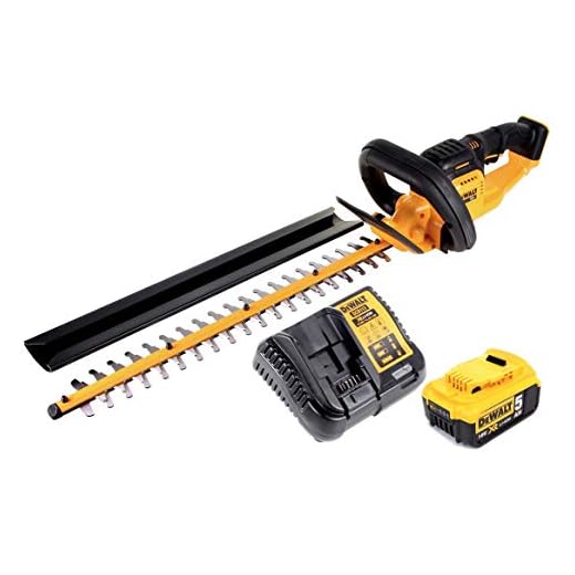 18V Brushless Hedge Trimmer with Battery